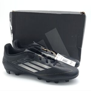 Adidas F50 Club FxG Black/Carbon Fiberskin Multi-Ground Soccer Men's US Size 11